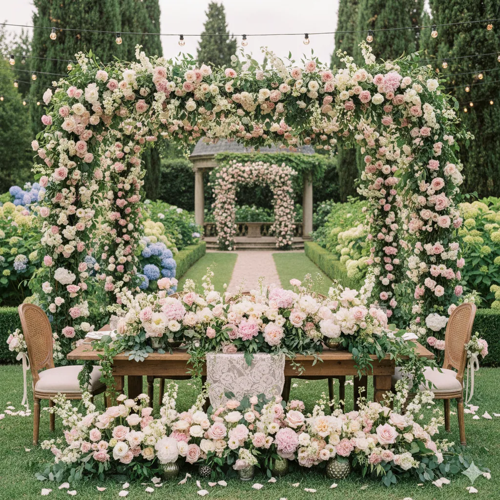 Garden Wedding Florals